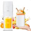 Portable Mixer Juicer Ice Cream Maker Strong Ally In AONCIA Ice Juicer That Gives You Coolness and Rechargeable Automatic Cleaning Cream [A Midsummer!