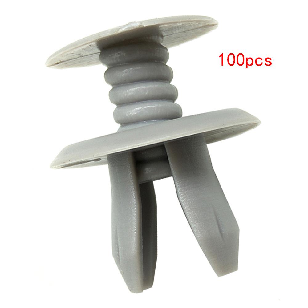 Pack of 100 Hood Insulation Clips for BMW: 1, 3, 5, 6, 7 Series, X1, X3, X5, X6, Z4 (B117)