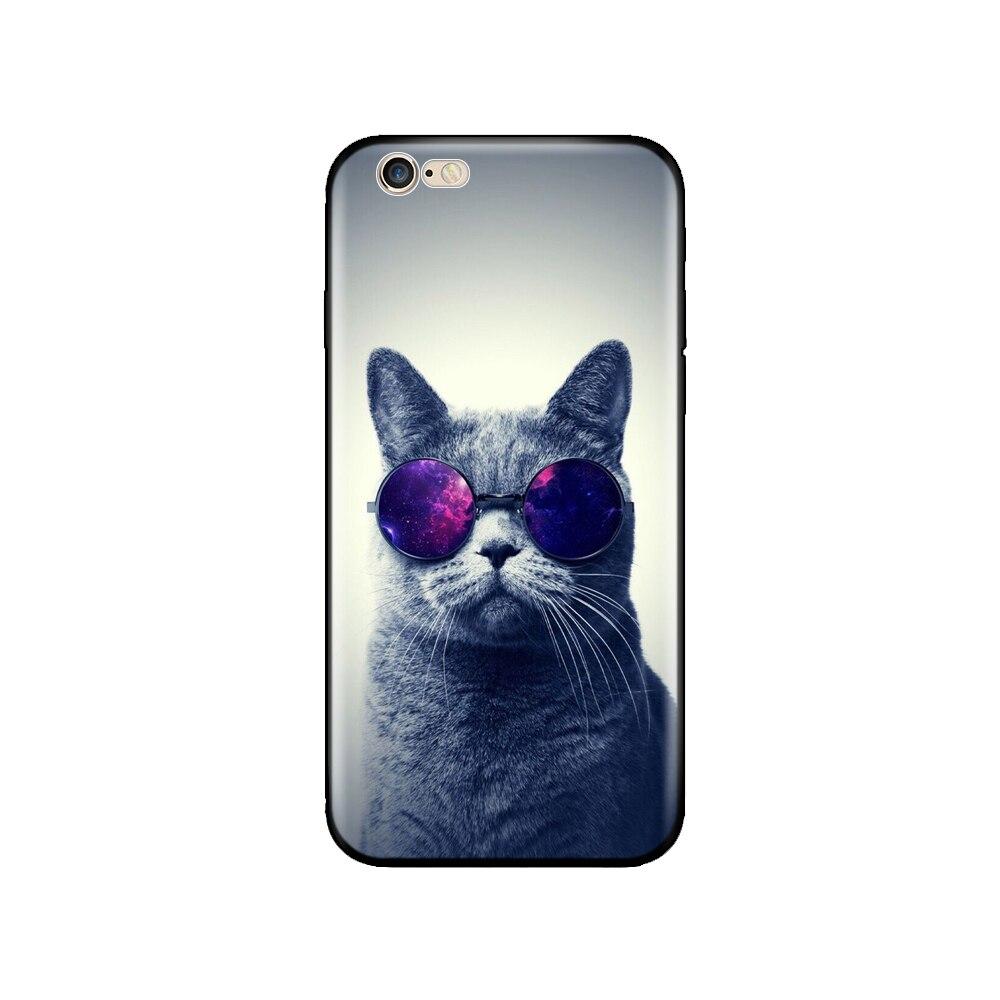 Для iphone 5S 5 s se 2016 4,0 "чехол силиконовый мягкий чехол для телефона на Apple iPhone 6s 6 s plus Funda Coque Shell бампер черный чехол из ТПУ