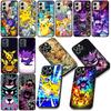 P-Pokemons GO P-Pikachus Gengar Cover for Motorola Moto Edge 70 60 Fusion NEO Pro G Stylus G56 G96 G52 G04 G05 20 Phone Case