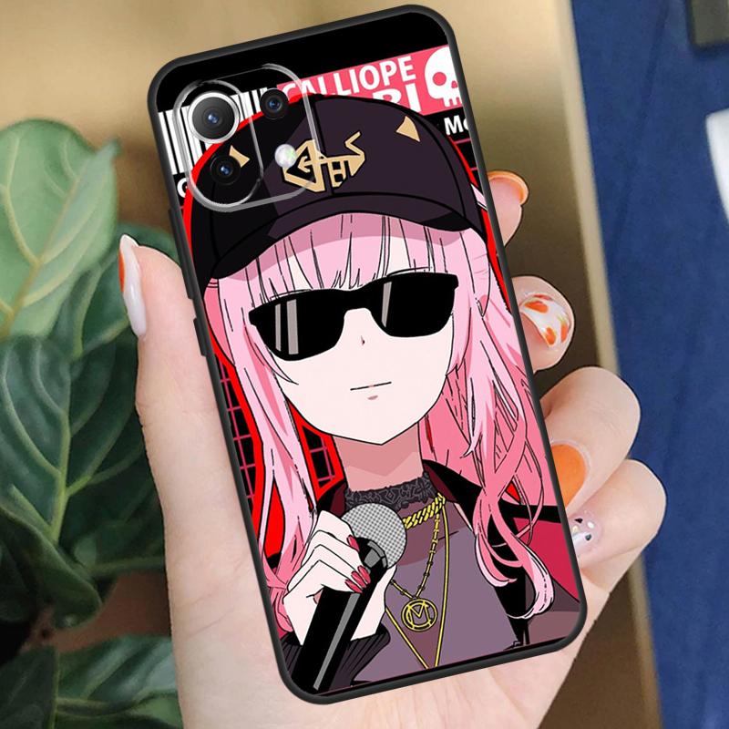 Чехол Calliope Mori Hololive для Xiaomi 15 14 Ultra 13T 14T 15T Pro 17 Pro Max POCO X7 X5 X6 F5 F6 F7 F8 Pro
