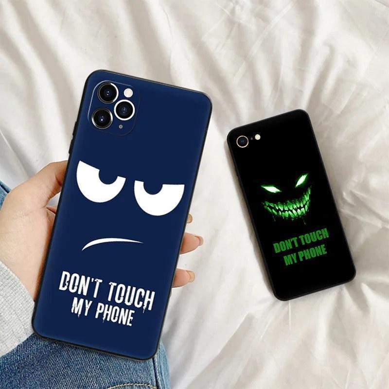 Для Apple для IPhone13 Pro Чехол для мобильного телефона Мультяшная личность Улыбающееся лицо 16promax Прямой край 15/14/12