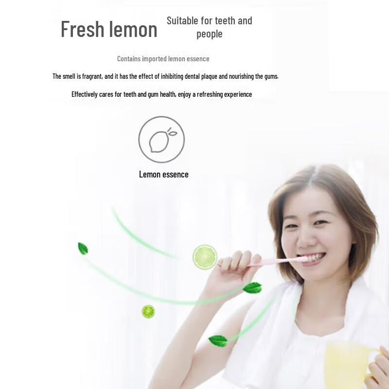 Langsaling Ice Lemon Anti-Sensitive Toothpaste & Toothbrush Set