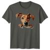 Cute Dog PeekABoo TShirt Animal Lover Tee Pet Dog TShirt