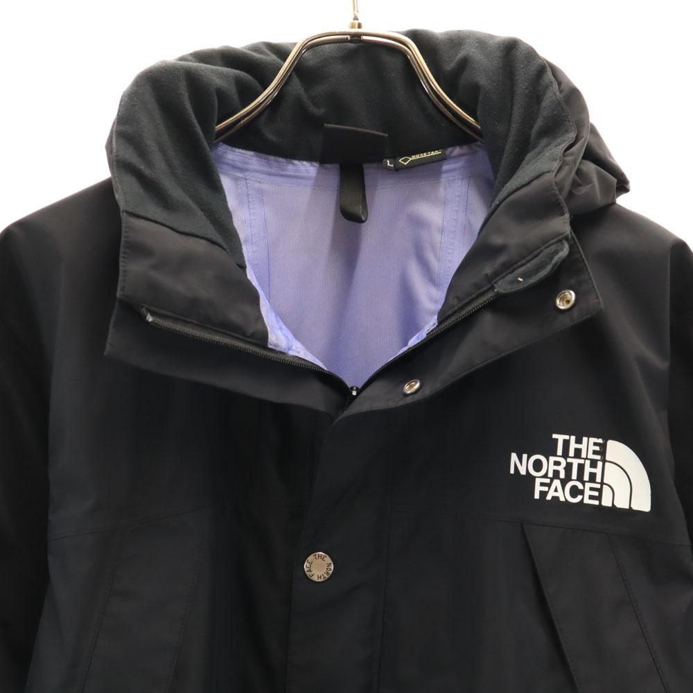The North Face NP11501 Mountain Raintex Jacket L Black Outdoor GORE-TEX Men's Used