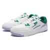Li Ning ACE V2 Низкие кеды для скейтборда, устойчивые к скольжению и истиранию, женские, бело-зеленые, AGCS156-2