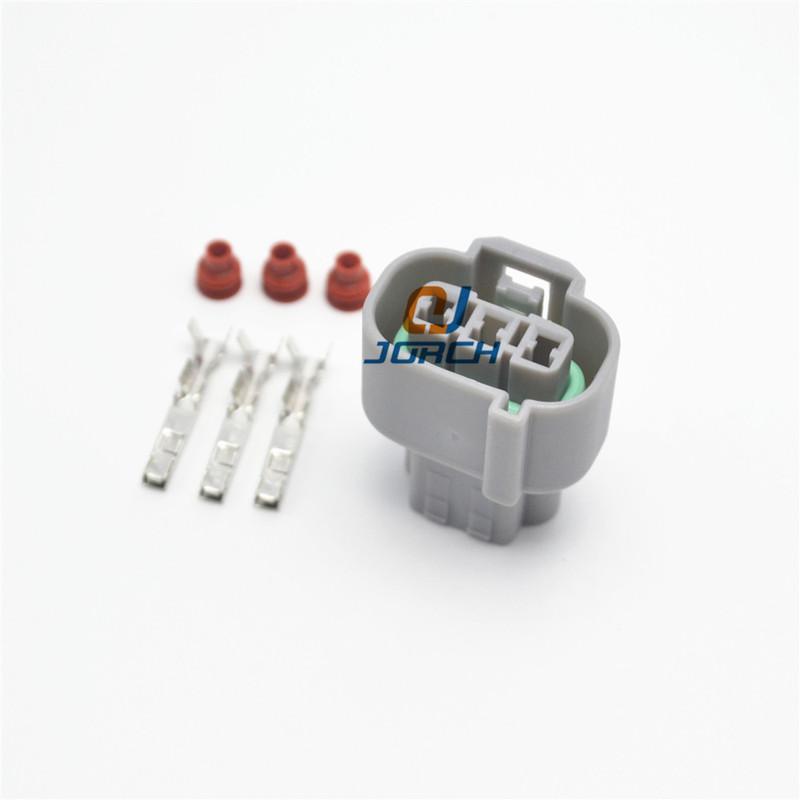 10sets 3 Pin Waterproof Automotive Camshaft Speed Sensor Connector Ignition Coil Plug For BYD ISUZU Dashboard PK296-03127