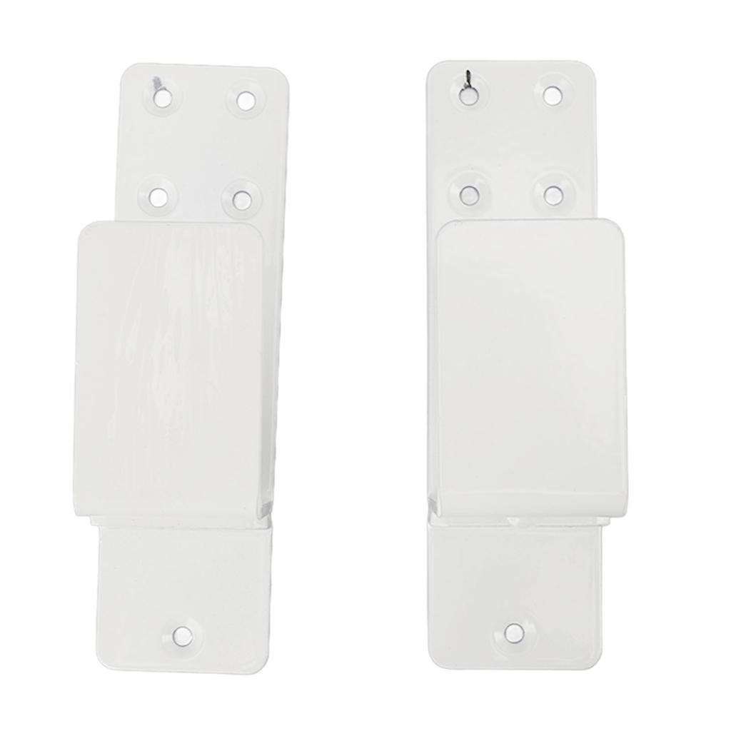 2 шт. кронштейны для дверных баррикад, держатель для открытого бруса, углеродистая сталь, простая установка, U-образный кронштейн для гаража