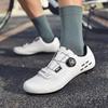 Large Size Cycling Shoes Road MTB Bike Riding Breathable Rigid Sole Clipless Flat Pedal Options