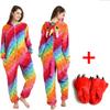 Kigurumi Pajamas for Women Cosplay Costume Adults Anime Homewear Suit Cartoon Onesie Women Sleepwear Pjs Set