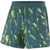 Li Ning Fitness Series Comfortable Casual Minimalist Brand Logo Printed Sports Shorts Men Shorts Cloud-Green AKSU411-5