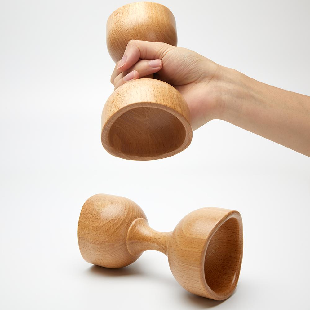 Деревянный массажер для терапии Быстрый антицеллюлитный инструмент Гуа Ша Массажер для глубокой релаксации тканей для тела Ролик для мадеротерапии Красота Здоровье