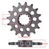 525 40T 42T 45T Front Rear Sprocket Gear Wheel for Honda CBR600 CBR 600 F4i CBR1000 NT1100 CBR 1000 Fireblade