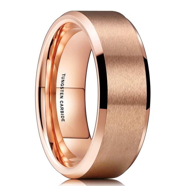 8 мм черное кольцо из нержавеющей стали с зигзагообразной канавкой, протектор шин, мотоциклетные кольца для мужчин, прочное матовое мужское обручальное кольцо