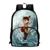 Nezha Durable Backpack Oxford Bookbag For School Use Large Capacity Bag Gift