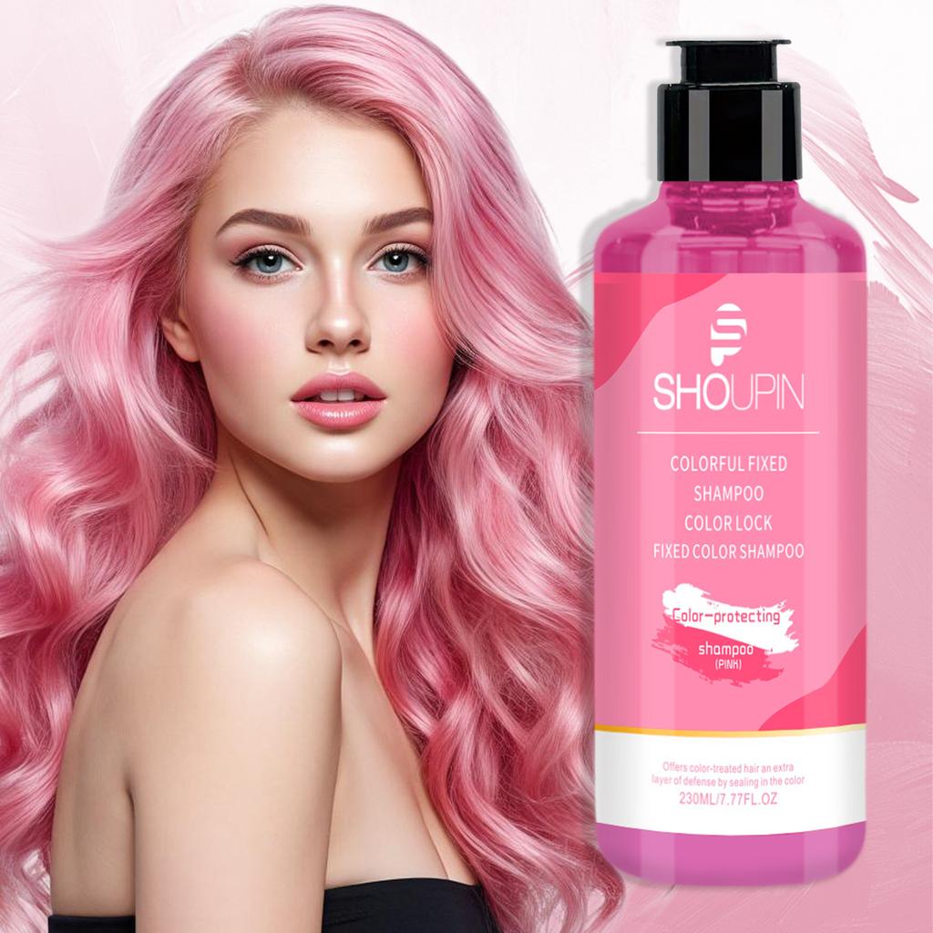 Color Depositing Shampoo for Blue Burgundy Orange Hair Color Treated Hair 300ml