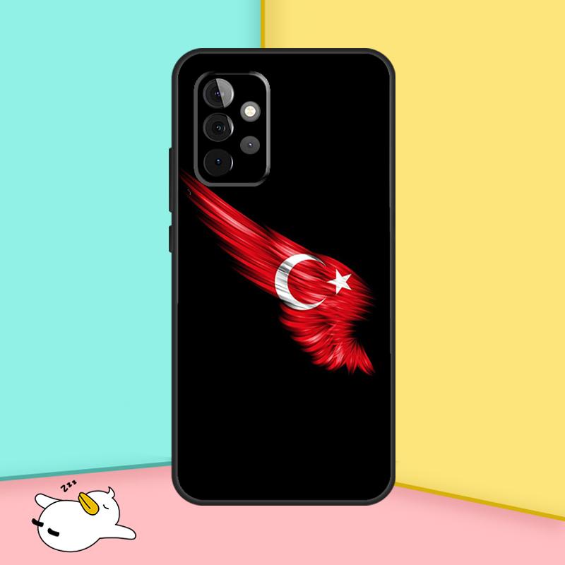 Турция Турецкий флаг Для Samsung Galaxy A54 A34 A14 A13 A33 A53 A12 A32 A52 A71 A51 A15 A25 A35 A55 Чехол для телефона