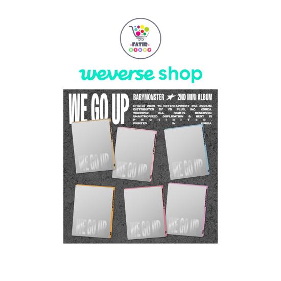 Выберите POB PATTERN Ver МИНИ-АЛЬБОМ BABYMONSTER 2-й WE GO UP