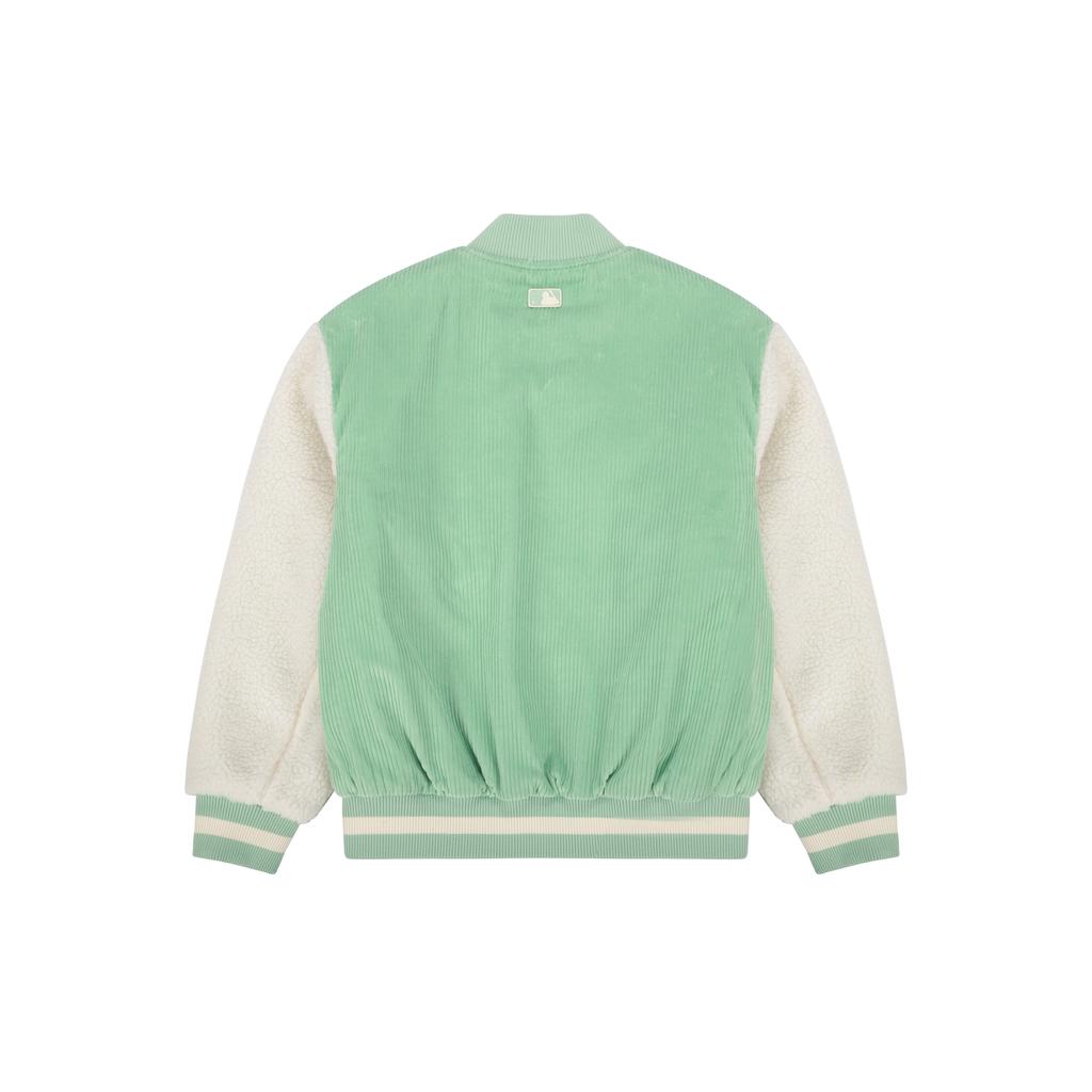 New MLB Velvet Jackets Unisex Light Mint 3AJPEC116-43MTL