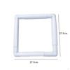 Clip Frame Square Embroidery Hoop Sturdy Easy To Install Cross Stitch Snap for DIY