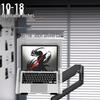 Pneumatic Height Adjustable Laptop Arm Mount with Tray