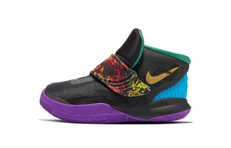 Nike Kyrie 6 Черный Лазерно-Синий TD CQ5821-001
