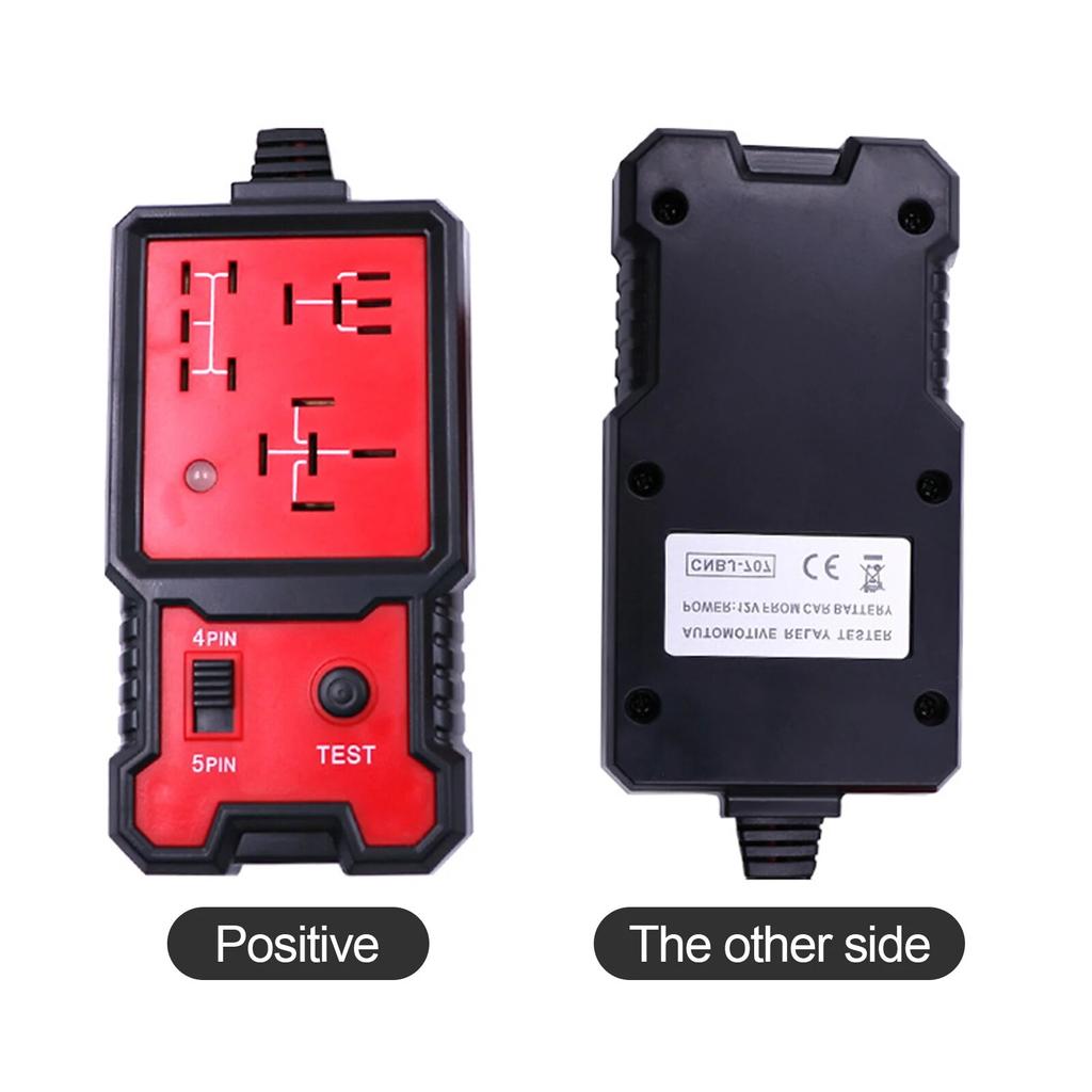 1/2 шт. автомобильный электронный тестер реле, автомобильный аккумулятор, проверка светодиодного индикатора, универсальный 12 В, тестер автомобильных реле