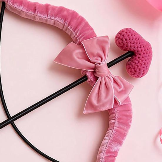 Унисекс Мини Набор Купидона с Луком и Стрелами Аксессуар для Косплея для Взрослых и Подростков на День Святого Валентина, Хэллоуин, Костюмированную Вечеринку