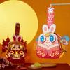 Cartoon Mid-Autumn Festival Lantern Handmade Lantern DIY Material Package Rabbit Lantern  Women