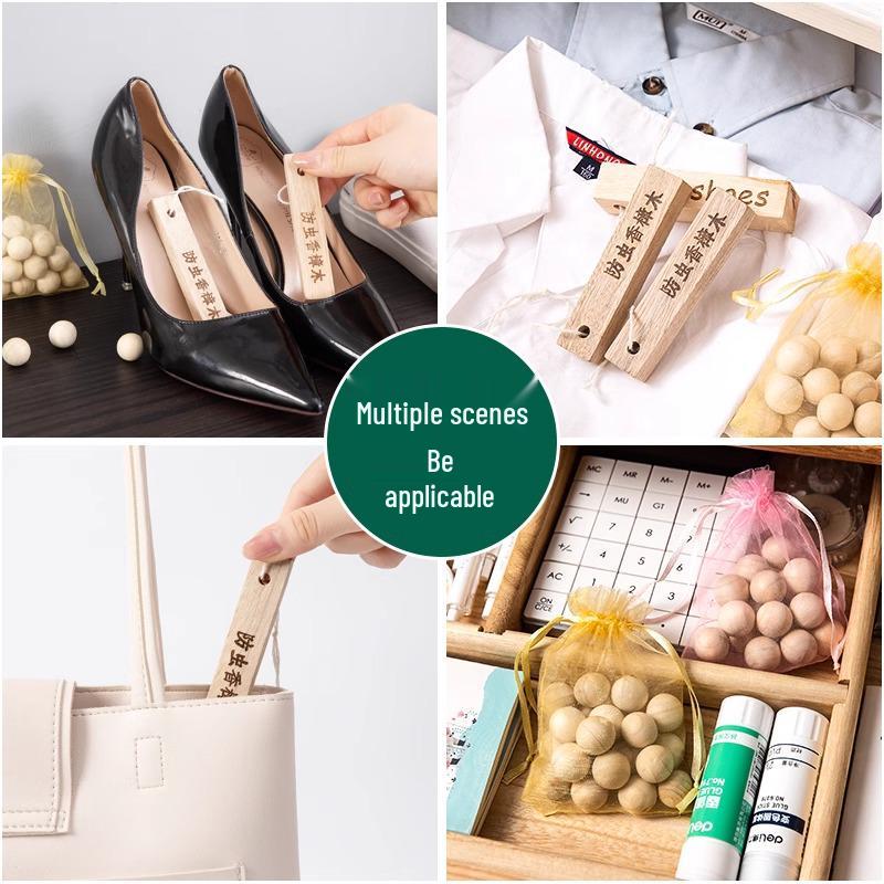 Camphor Wood Aroma Strips: Deodorizing & Insect-Repellent for Wardrobes and Shoe Cabinets