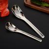 Нержавеющая сталь утолщение ложка креативная длинная ручка отель тушеное мясо ложка половник суп домашняя кухня основные инструменты