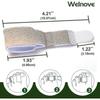 6-pack of hammer toe straighteners for straightening hammer toes, broken toes, crooked toes and overlapping toes [jkw]