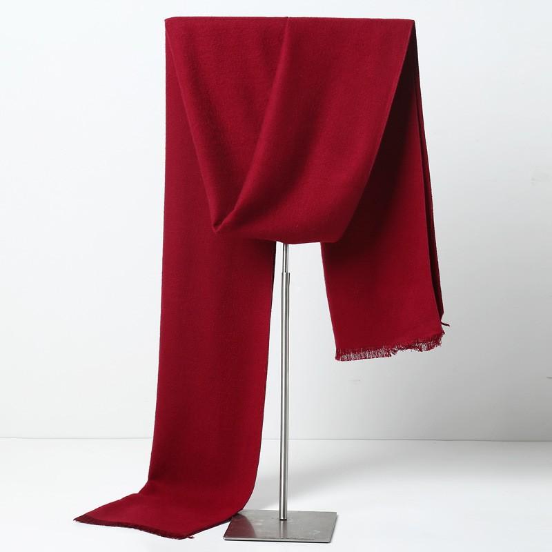 Designer Brand Plaid Men Scarves Winter Warm Cashmere Scarf Men's Pashmina Shawl Business Long Wraps Christmas Gift for Man