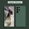 Матовый квадратный мягкий жидкий силиконовый чехол для Samsung Galaxy A55 A05S A04S A55 A53 5G S23 S24 Xiaomi Redmi Note 13 iPhone 15 14 13 12 11 Pro Max