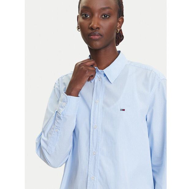 Рубашка Tommy Jeans Micro Gingham