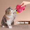 Мягкая игрушка для кошек «Кактус», интерактивная плюшевая игрушка-кикер для кошек с кошачьей мятой, игрушка-царапка для кошек, скрежещущих зубами, для домашних кошек