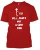 Well... that's not a good sign Funny T shirt Tee Bad stick figure all sizes