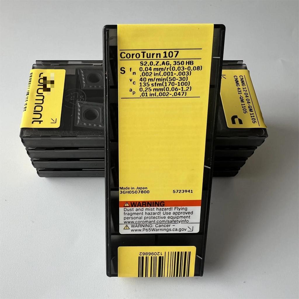 CNMG120404-QM 1105 / Industrial indexable Carbide Inserts 10 Pcs