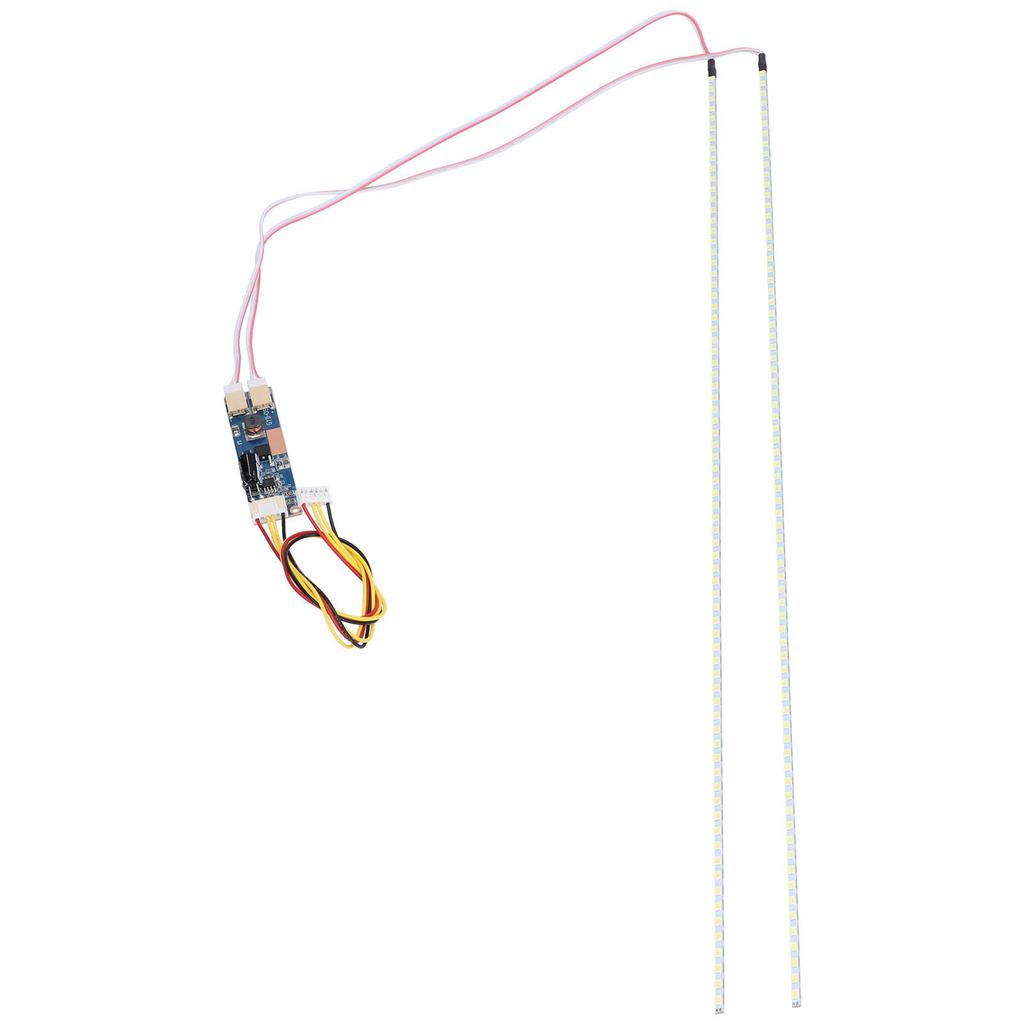 2Pcs LED Backlight Strips Liquid Crystal Display Lamp Tube Lights Kit with Driver Board Connection