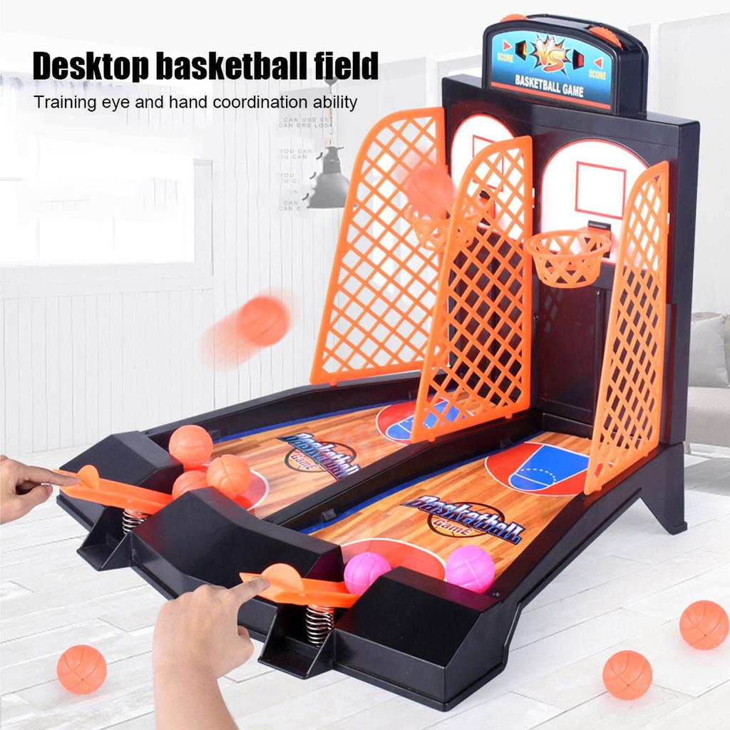 Plastic Kids Table Shooting Basketball Game Parent Children Interactive Desktop Toy Decompression