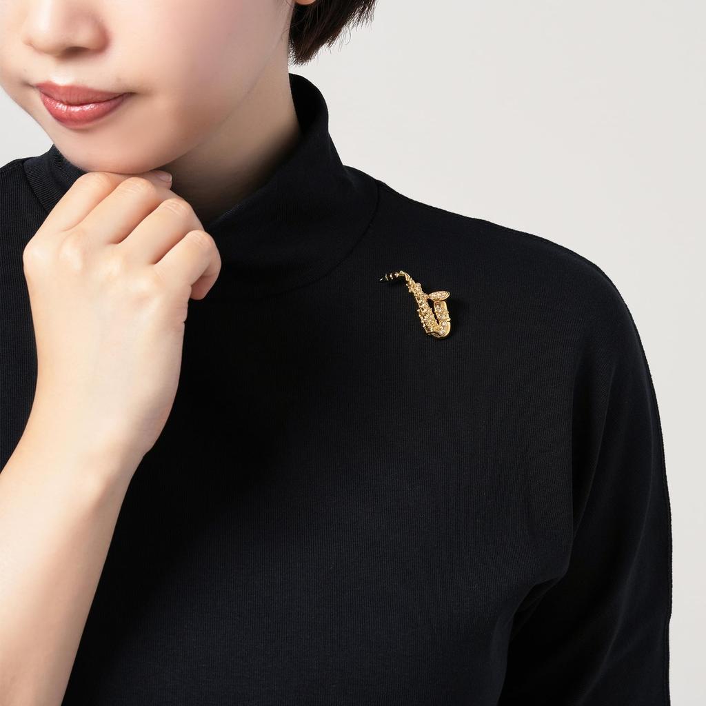 Брошь Саксофон VBMV4793 DJ [Vendome Boutique]