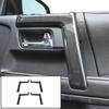 4 шт. Накладки на ручки подлокотников внутренних дверей для 4runner 2010- Карбоновое волокно