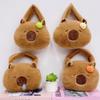 Сумка-тоут Capybara Plush Handbag Большая вместимость Cartoon Crossbody Bag Детский подарок на день рождения