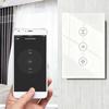 Chuyun 2026 Индивидуальный US Tuya Zigbee Сенсорная панель Пульт дистанционного управления Настенный переключатель Умный одинарный переключатель для штор