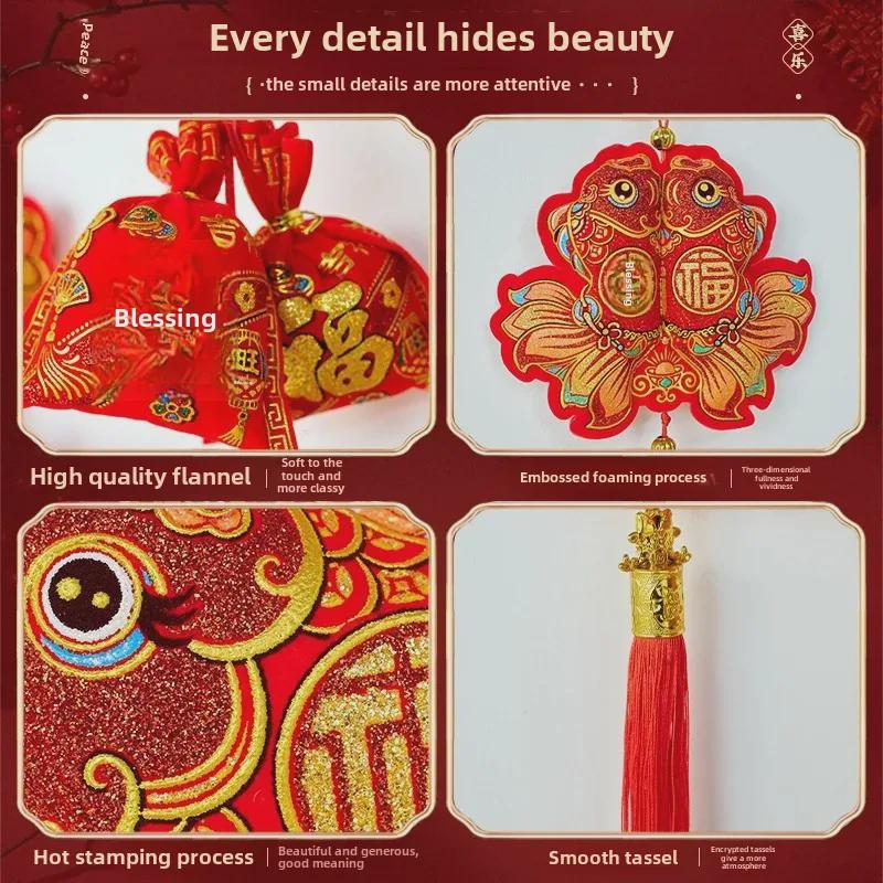 2025 год Змеи Весенний фестиваль фейерверк подвеска чили подвесная веревка китайский узел настенное украшение