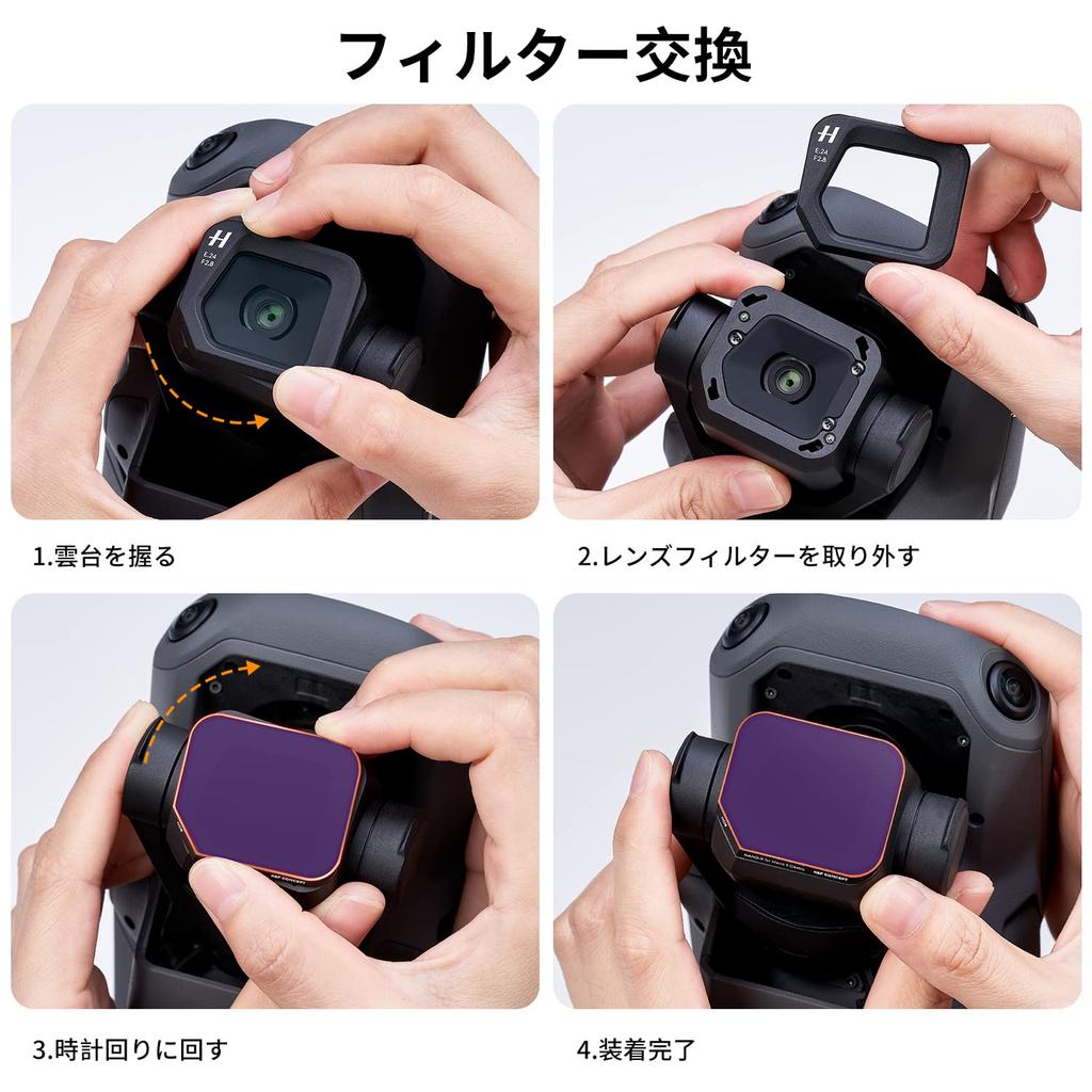 Концептуальный фильтр для DJI MAVIC 3 classic Фильтр переменной нейтральной плотности AGC Оптическое стекло 28-слойное нанопокрытие Водоотталкивающее и устойчивое к пятнам K&F ND2-32