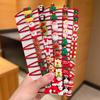 10pcs Girls Christmas Hair Clips Cartoon Santa Snowflake Reindeer Tree Penguin Bear Bell able BB Bows for Holiday Parties