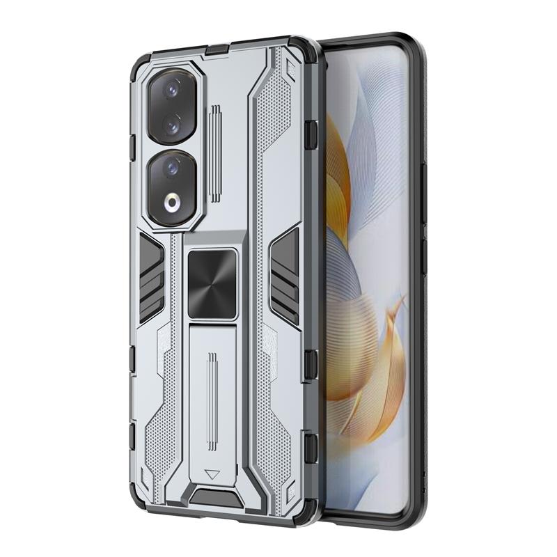 Для Honor 90 Pro Чехол Противоударный Бронированный Магнитный Держатель Чехол Для Телефона Для Xonor Honer Honar 90Pro Honor90 Honor90Pro 5G Задняя Крышка