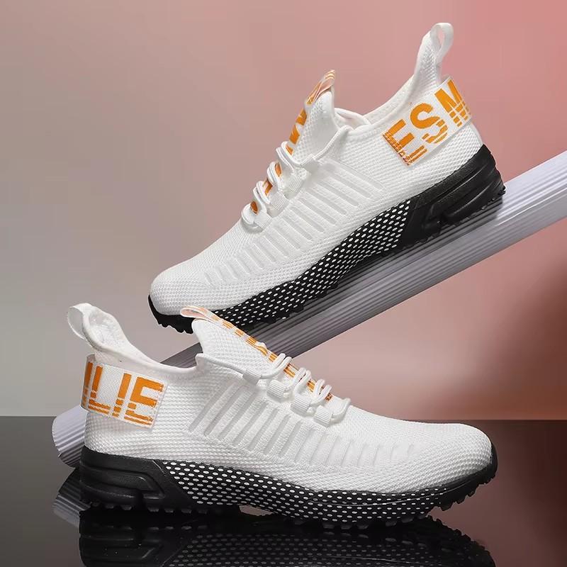Fashionable Men'S Sneakers Lightweight Breathable Fast Drying Mesh Cushioning Running Shoes Fitness Training Non Slip Men Shoes