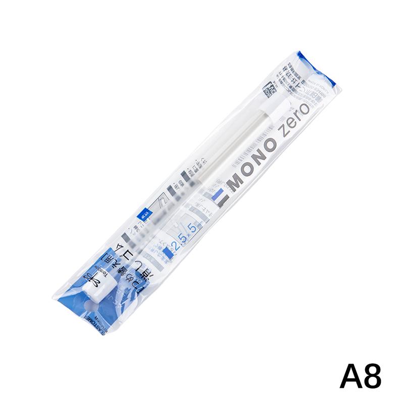 Механический ластик Tombow Mono Zero, многоразовая ручка для рисования, резиновая резинка
